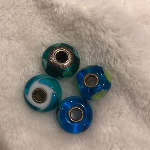 Trollbeads Glass Charm Beads